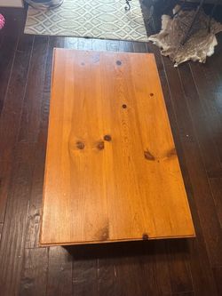 Wooden box with lined cedar.￼