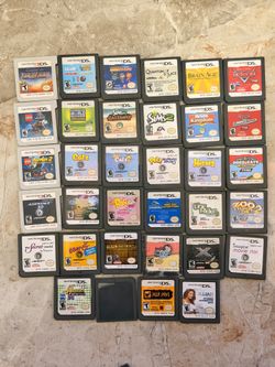 34 Nintendo ds game lot