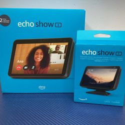 AMAZON ECHO SHOW 8 (newest model), Vibrant HD 8.7" display with spatial audio, Designed for Alexa+