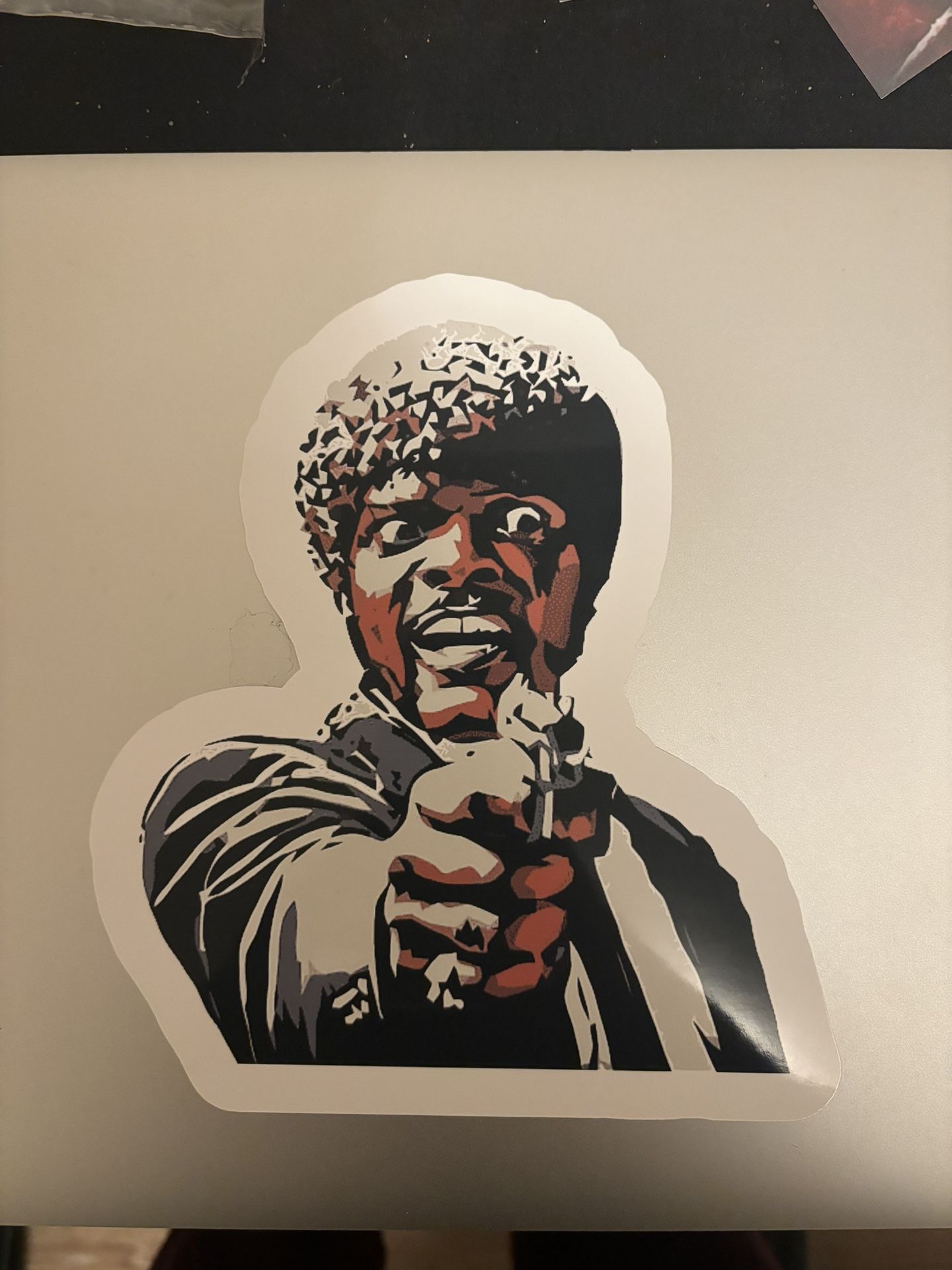 Sticker laptop Pulp Fiction