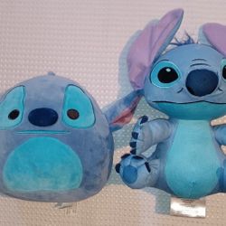 Disney Stitch Plush & Squishmallows Plushie $15 For Both 