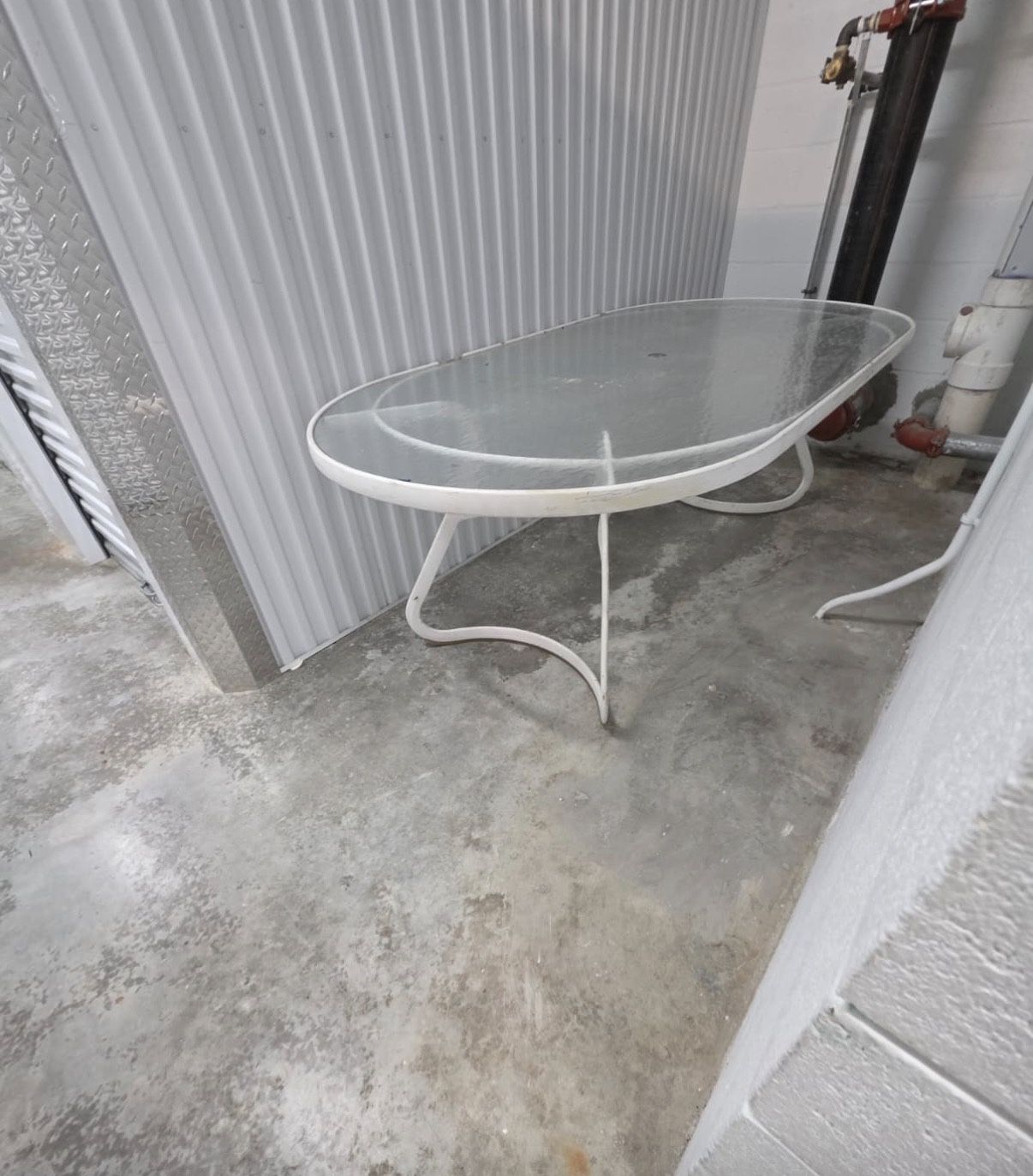 Solid Aluminum Outdoor Table