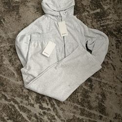 Lululemon Grey Scuba Sweatsuit Set