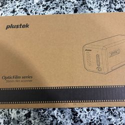 Brand new. Plustek OpticFilm series 35mm film scanner