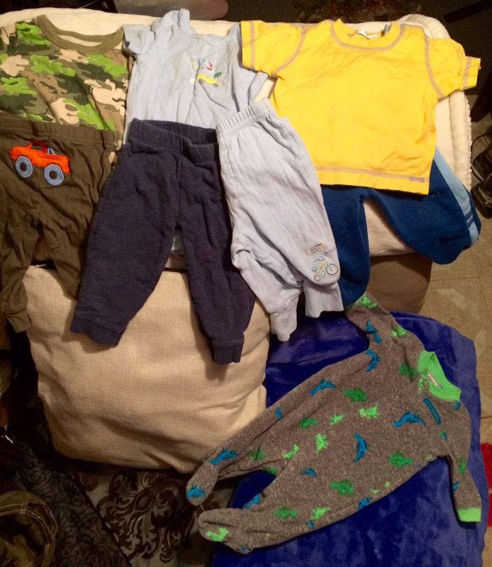 Lot of Baby Boy Clothes 0-9 months