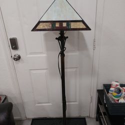 Antique Lamp - Square Shade