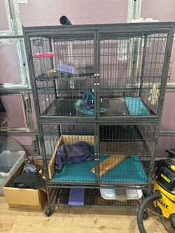 Mutli level Metal Pet Cage for Sale