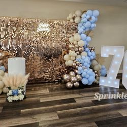 Shimmer wall rose gold 