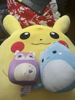 24inch Squish Mallow,  Raccoons, And Sea Creature