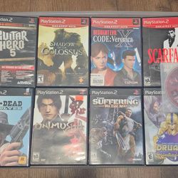 PS2 Games READ DESCRIPTION 