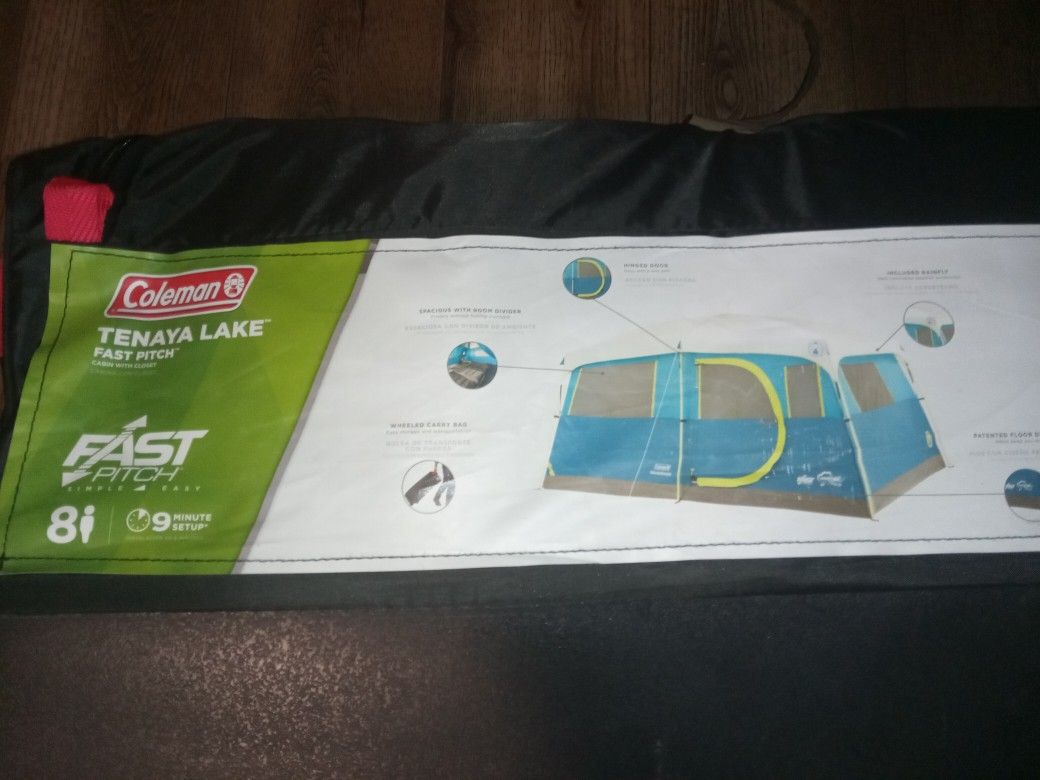 Tenaya Lake Fast Pitch Tent With Walk In Closet