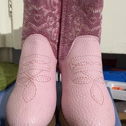 Toddler Pink Boots
