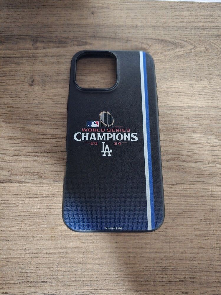 Dodgers 2024 World Series Champions iPhone 16 Pro Max Case