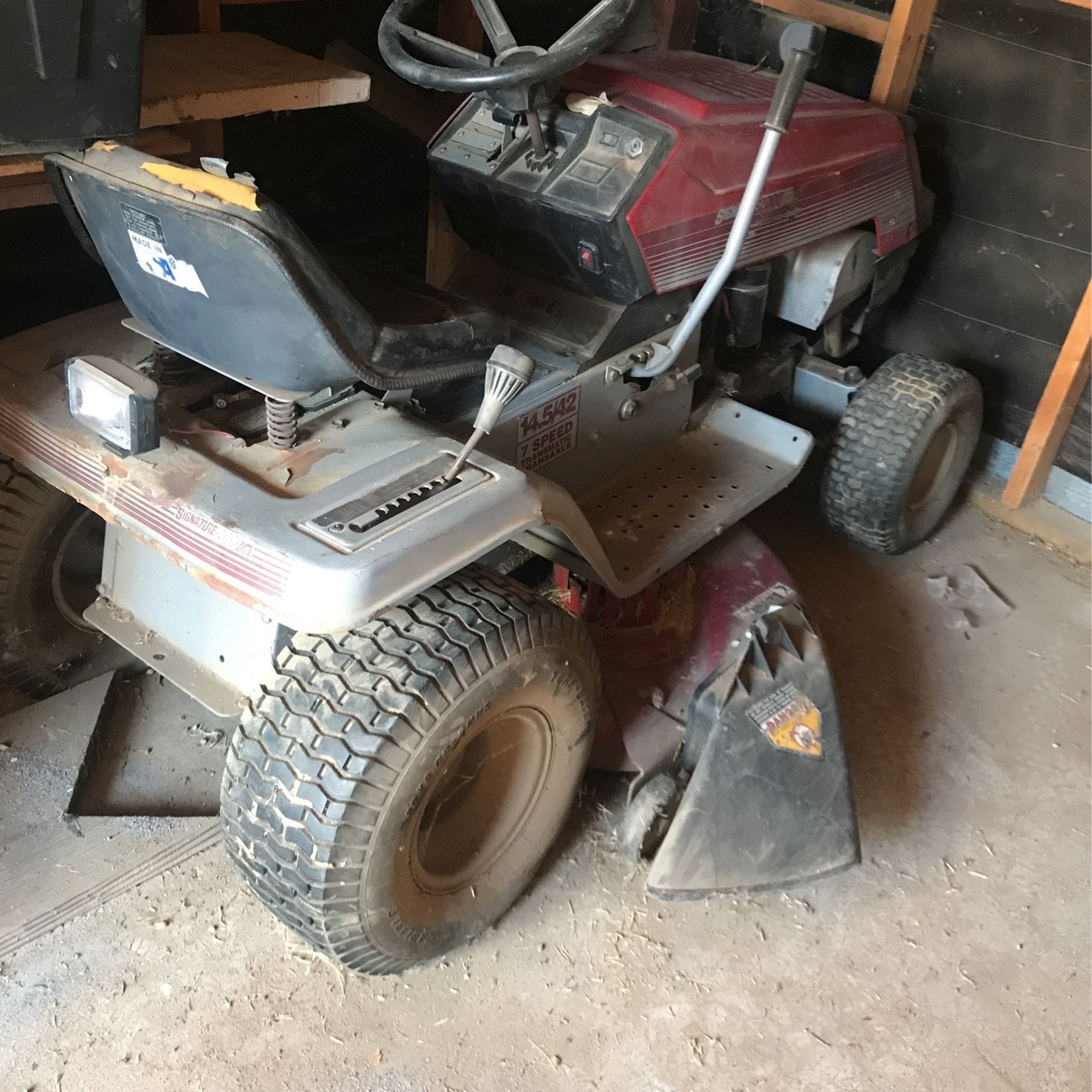 Grass Cutter Tractor