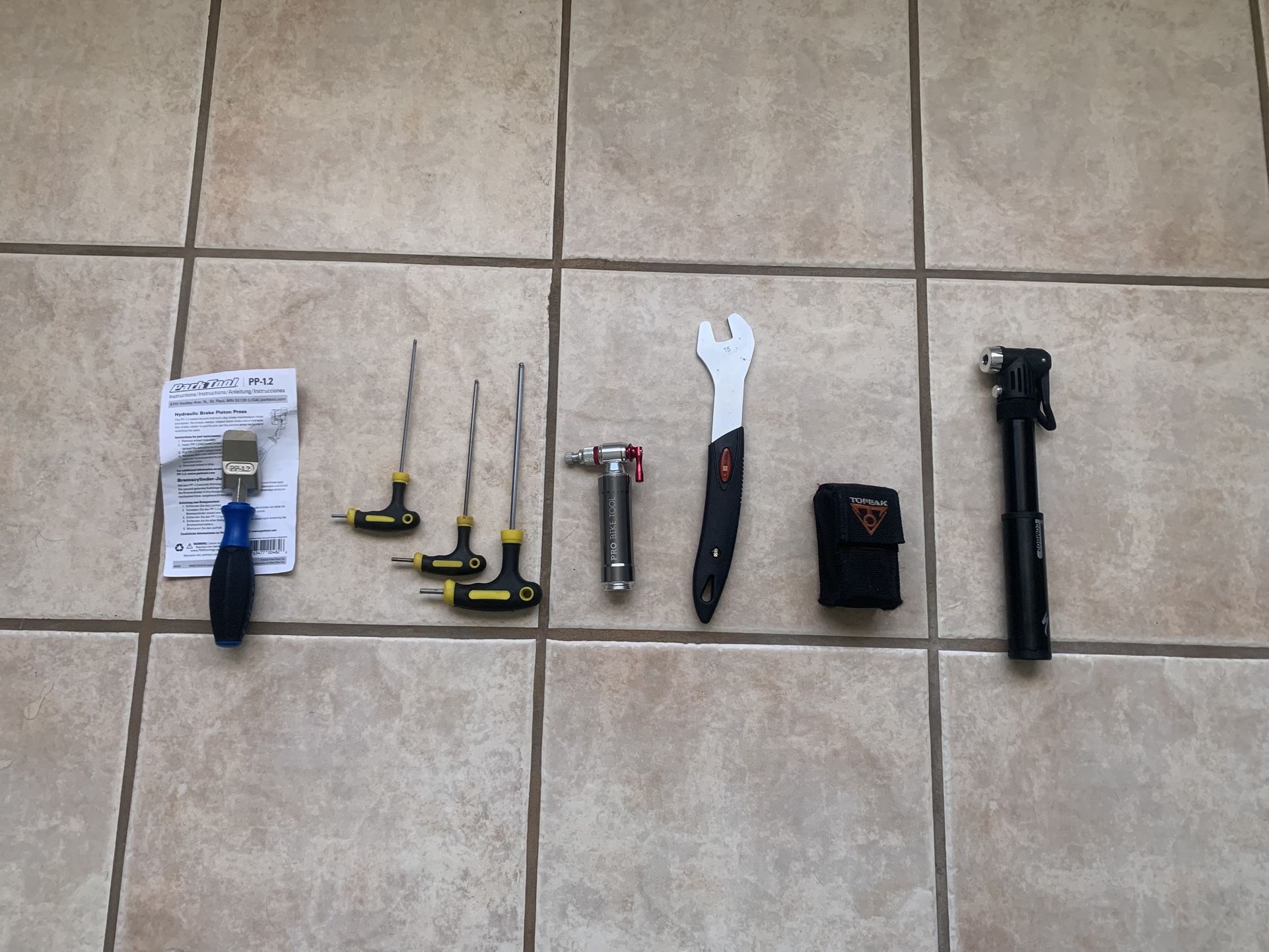 Tools for bike
