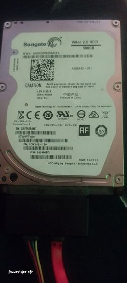 Seagate 500gb External Hard Drive 