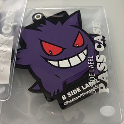 Pokémon B Side Label Pass Case Fits ID Credit Card Etc 