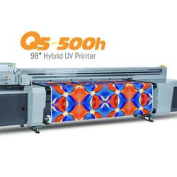 98" CET UV Hybrid Flat Bed Printer