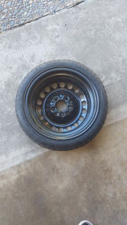 Spare Tim And Tire