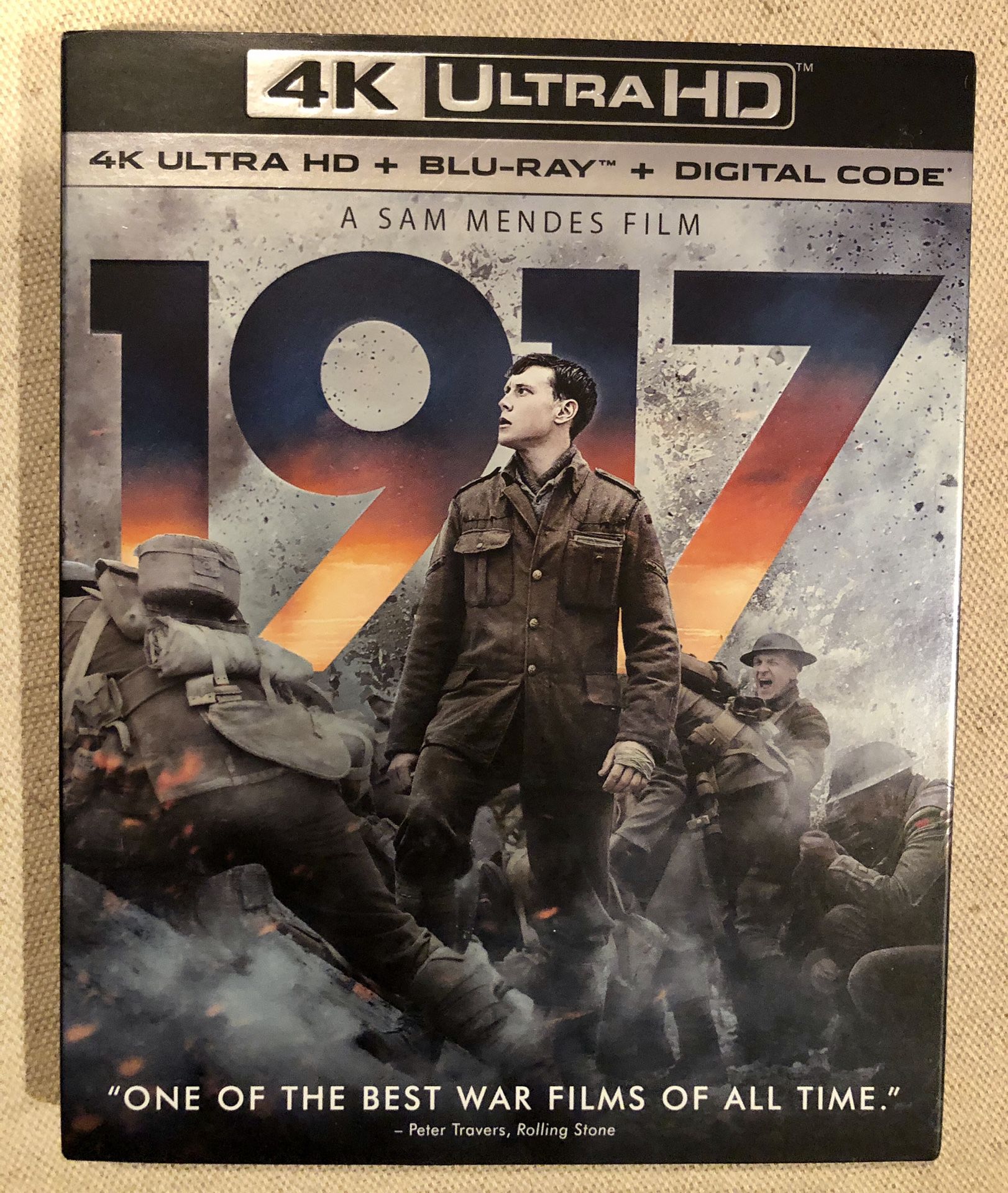 Movie "1917" 4KUltraHd +Bluray +Digital