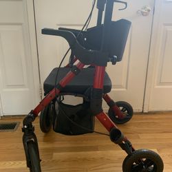 Vicoc Walkers For Seniors 2 In 1 Rollator Transport