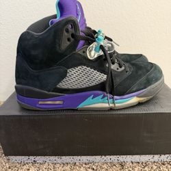 Jordan 5 retro black grape 2013