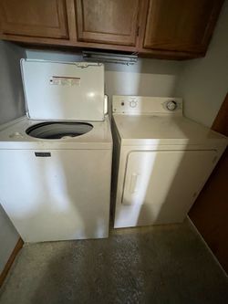 Maytag Washer GE Dryer