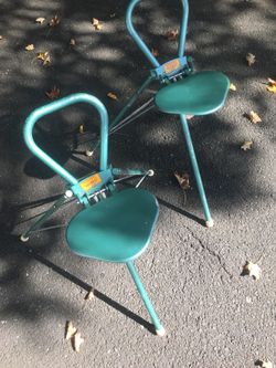 2 sport chairs very cool