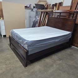 Queen Bed And Mattress 