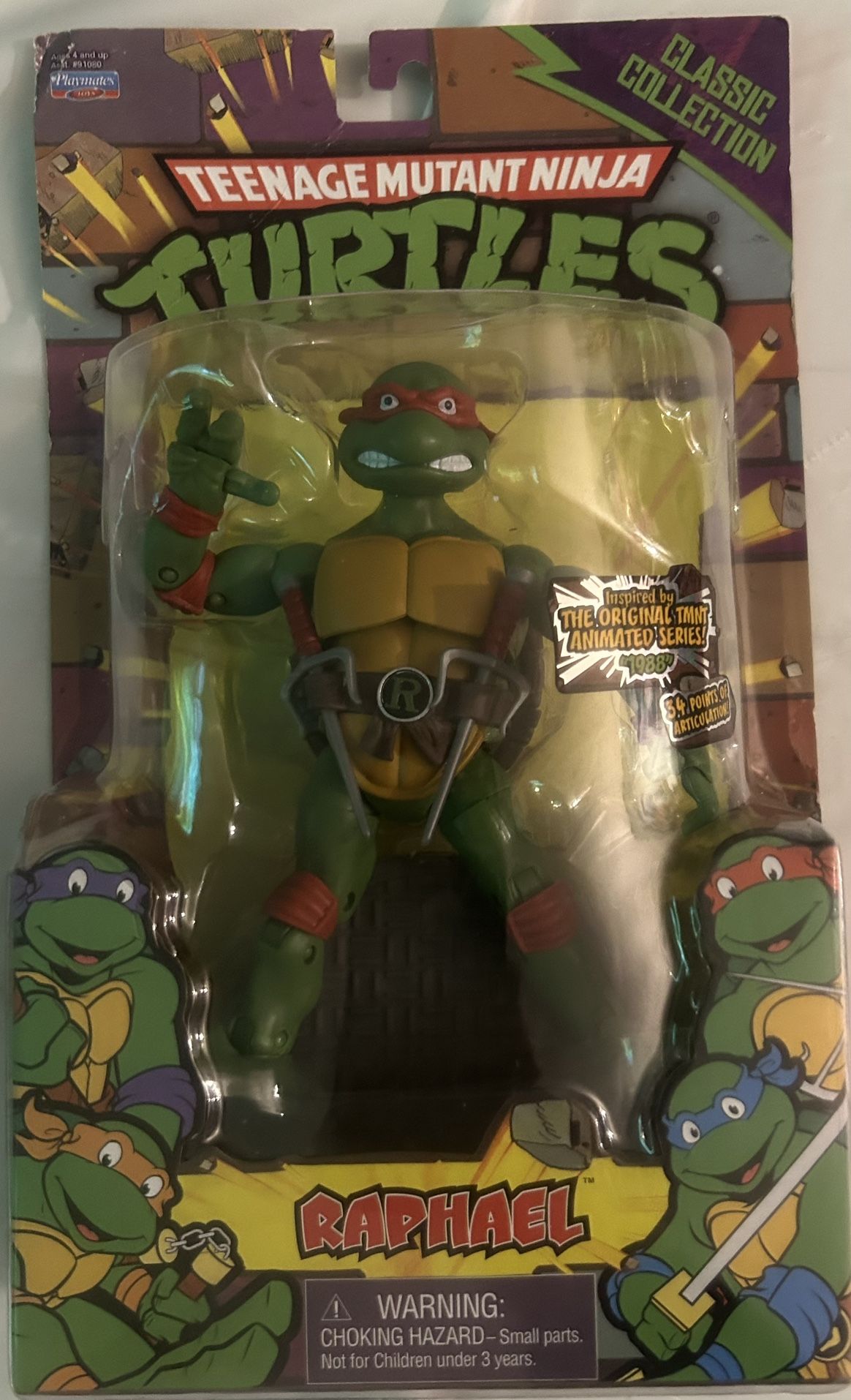 TMNT Classic Collection Raphael Figure MOC 2012