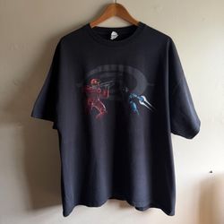 Halo 3 red vs blue vintage tee