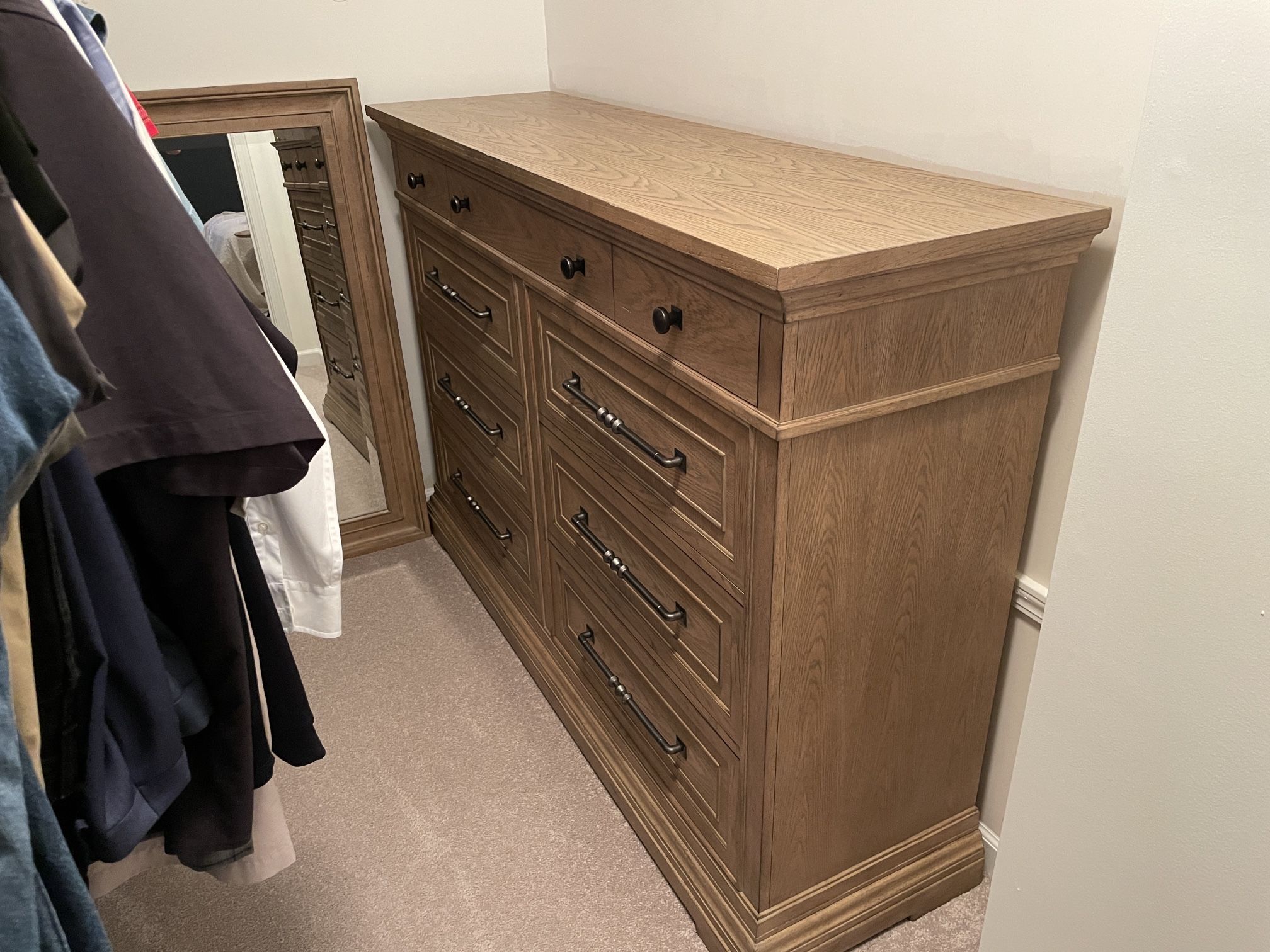 Haverty’s Drawer Dresser w/ Mirror and Chest Dresser / Pick up in Bluffton ($1200 OBO)