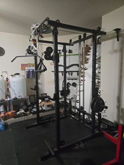 RitFit P3 Power Rack with Cable System – Fully Loaded