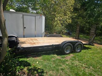 23ft Loudo Equipment Trailer sell or trade