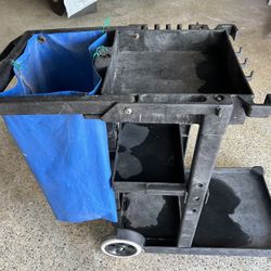 Janitorial Cleaners Cart