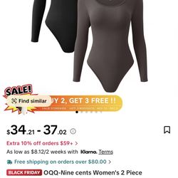 Viral TikTok Shapewear Black Bodysuit 