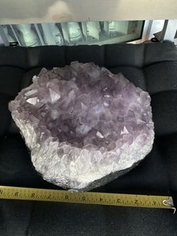 Amethyst Crystal Quartz Cluster Geode