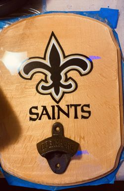New Orleans Saints - Wall Mount Bottle Opener