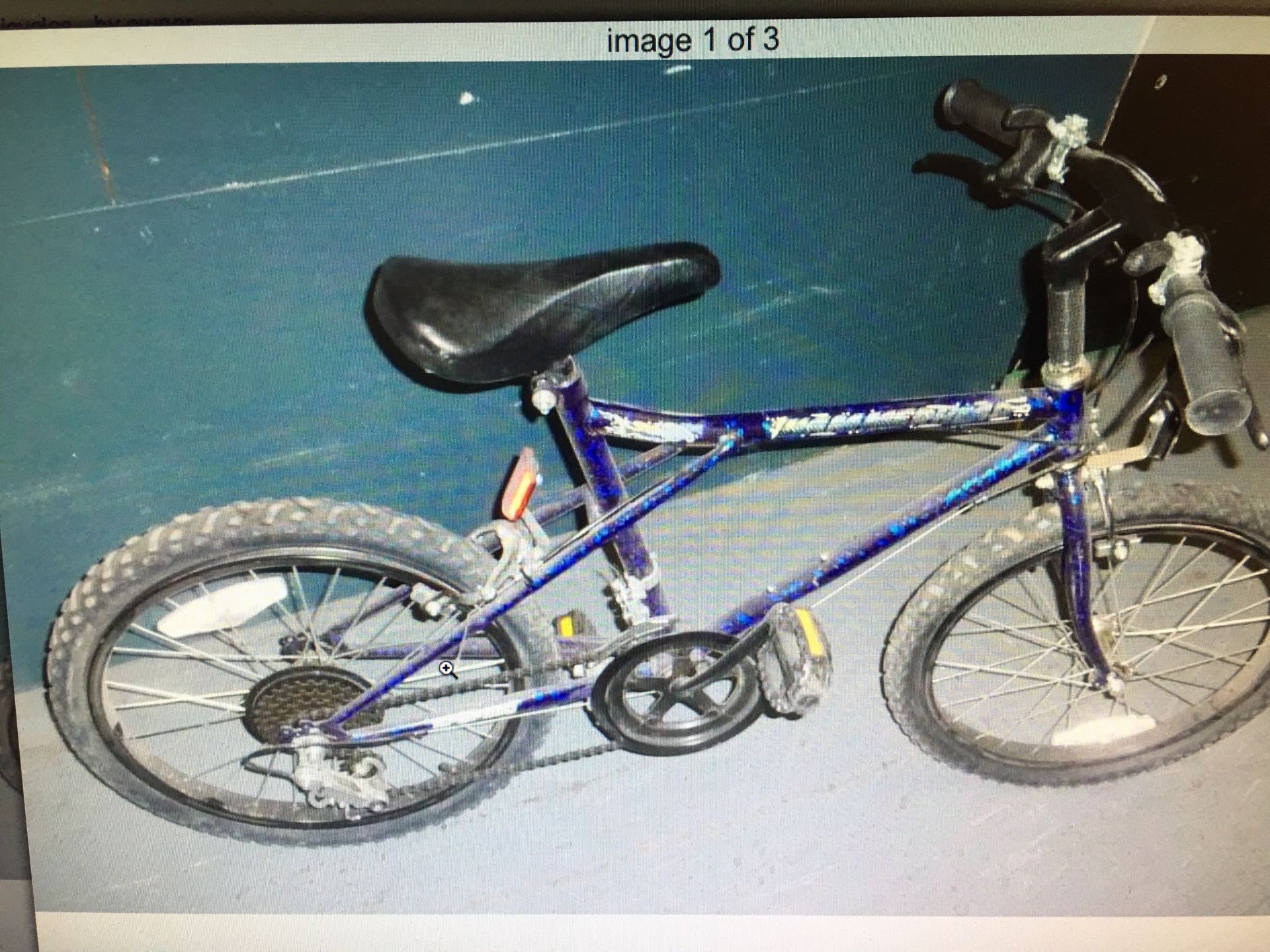 Boy’s black 10 speed BMX Bike with hand brakes $60