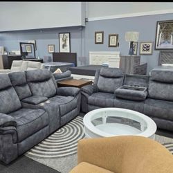 Power Reclining Sofa Or Love Seat $899 Each Your Choice