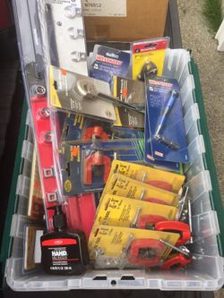 Box of NEW Mechanics Tools - Titan - Irwin - Autocraft