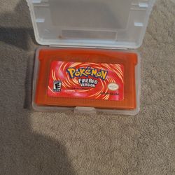 Pokemon Fire Red GBA