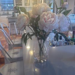 Pink Peonies vase