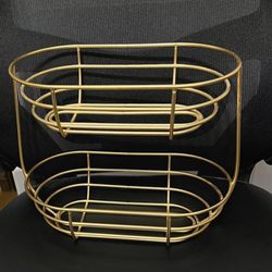 Gold Wire Basket