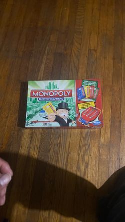 Monopoly Electronic Banking board game
