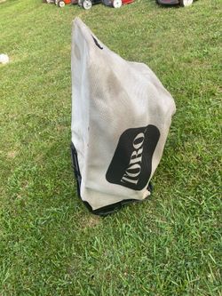 Toro grass bag
