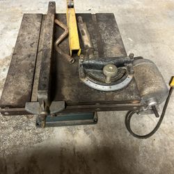 Antique Craftsman Table Saw 