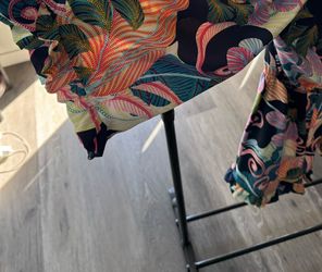 Jessica Simpson Purple Multicolored mini off the shoulder dress Size M NEW W/tag