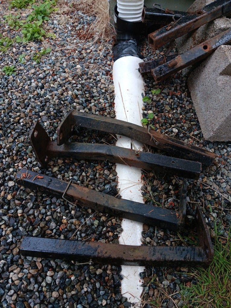 Forklift Camper Tie Downs