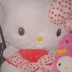big hello kitty plushie 